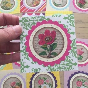 Handmade Blank Seller Thank You Greeting Cards